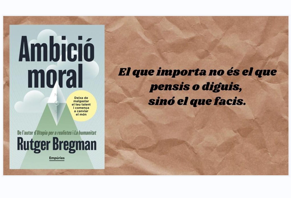 AnàlisiAmbició moral