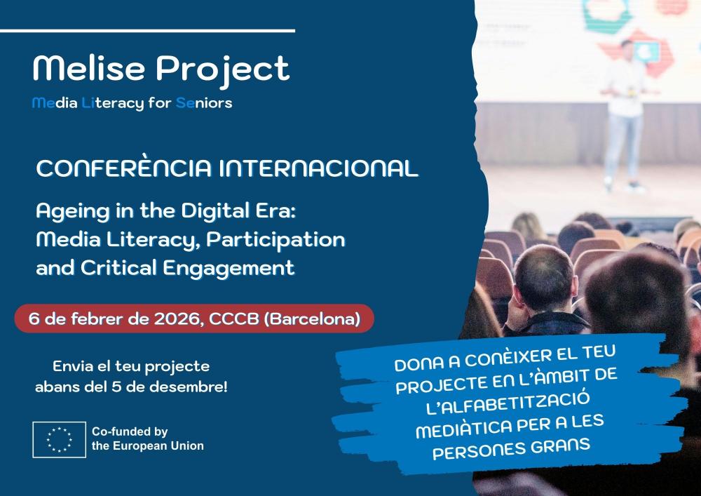 ActualitatPresenta ara la teva proposta per a la Conferència Internacional del projecte MELISE