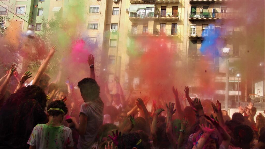 Festa de final de curs del Pati Obert de l'escola Mallorca de Barcelona