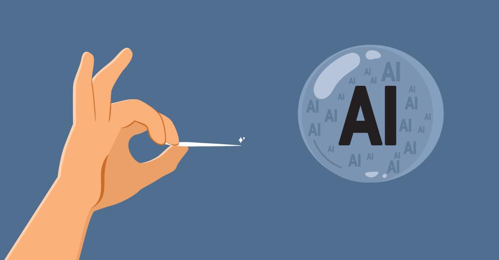 AnàlisiEstà a punt d’esclatar la bombolla de la IA?