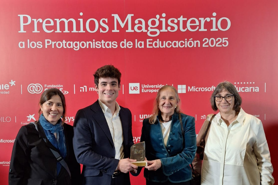 L'AICE rep el Premio Magisterio 2025